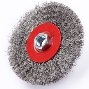 Ruota a filo crimpato / acciaio inox