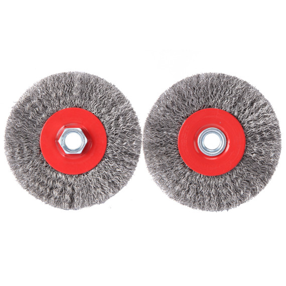 Rueda de alambre crempeada de acero inoxidable resistente a la corrosión | KSEIBI