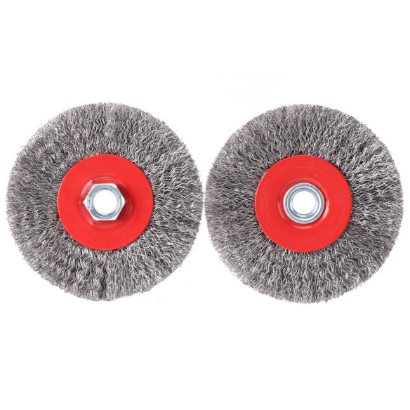 Roda De Arame Frisado em Aço Inoxidável de Alta Qualidade | KSEIBI