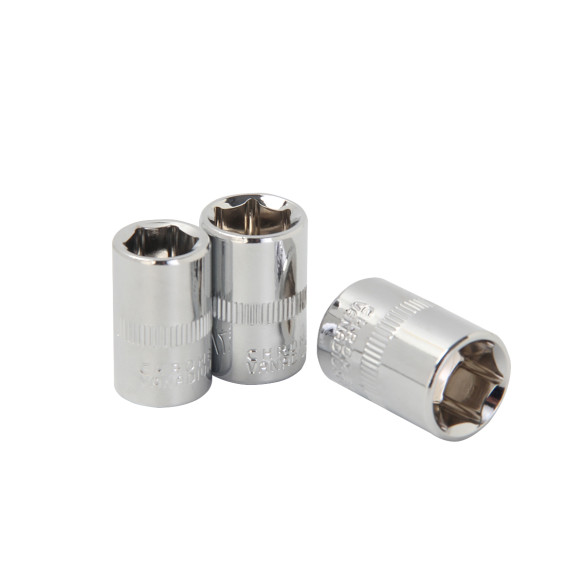 Set de chei tubulare hexagonale și clichet 3/8" pentru mecanici | KSEIBI