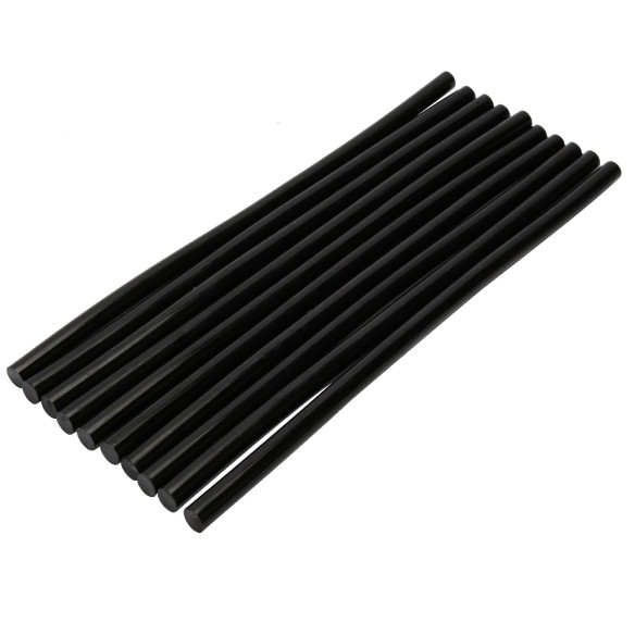 Bâtons de colle noire pure 1kg 300x11mm pour usage domestique | KSEIBI