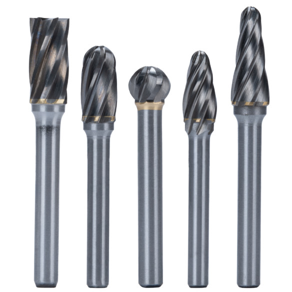 Juego de brocas para desbarbado de aluminio en estuche de plástico | KSEIBI