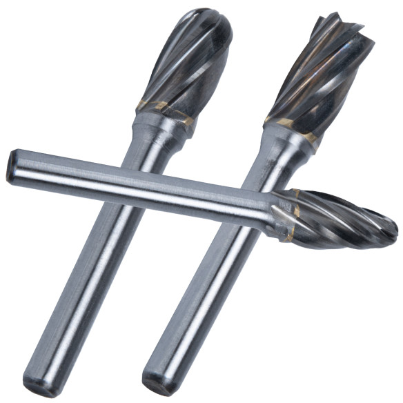 Set de 5 freze pentru aluminiu de calitate cu carcasă rezistentă | KSEIBI