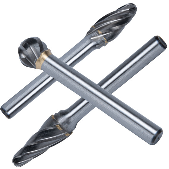 Set de 5 freze pentru aluminiu de calitate cu carcasă rezistentă | KSEIBI