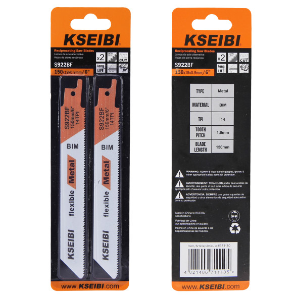 Sierra recíproca S922 BF de alta calidad para cortes precisos | KSEIBI