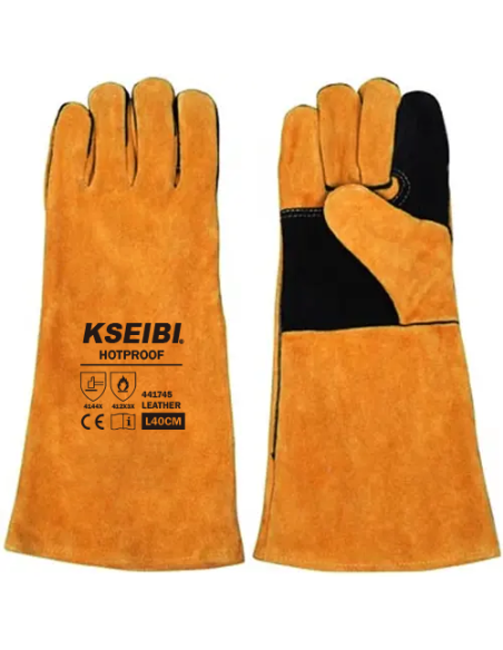 "Durable Welding Leather Gloves for Ultimate Protection | KSEIBI"