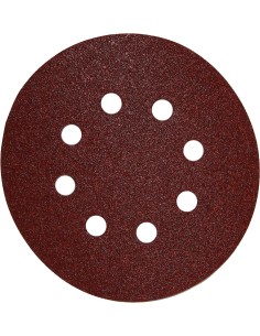Fogli abrasivi / ossido di alluminio (8 fori)