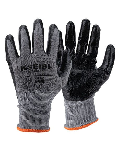 Guanti in nitrile resistenti per uso industriale | KSEIBI