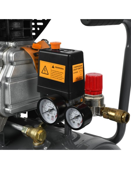 Compresor de aer KDA 15-24, 24 l, 2 CP – performant | KSEIBI