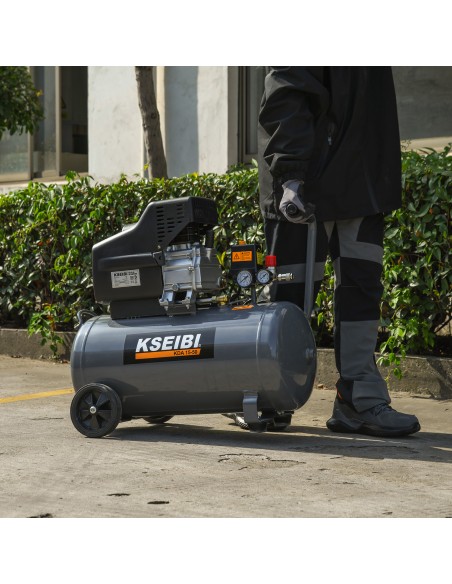 KDA 15-24 エアコンプレッサー 24L 2HP 高性能・耐久モデル | KSEIBI