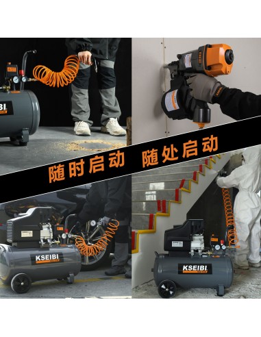 KDA 15-24 Compressore d'aria 24L 2HP, portatile e potente | KSEIBI