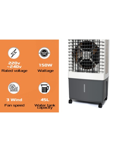 KAC 15-45 M AIR COOLER, 45L, 150W