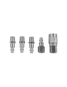 Set cuploare industriale 5 piese, cromate