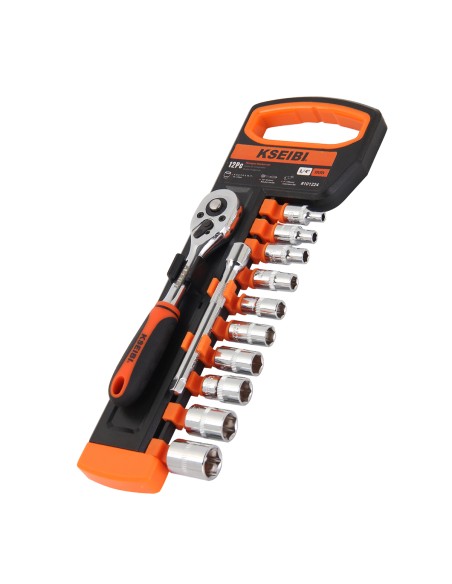 Soquete Sextavado 3/8" Métrico de Alta Qualidade | KSEIBI