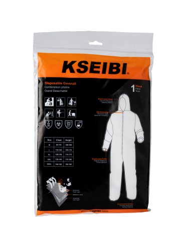 Combinaison de peinture jetable de qualité professionnelle | KSEIBI