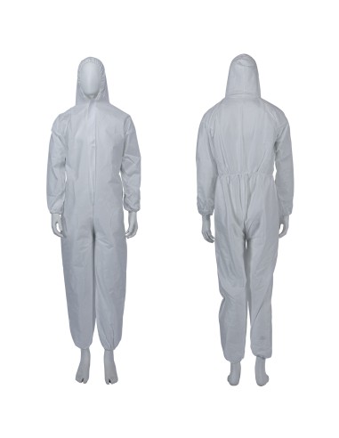 Protective Disposable Coverall Hooded Paint Suit for Safety and Comfort | KSEIBI