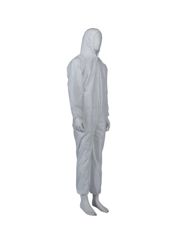 Protective Disposable Coverall Hooded Paint Suit for Safety and Comfort | KSEIBI