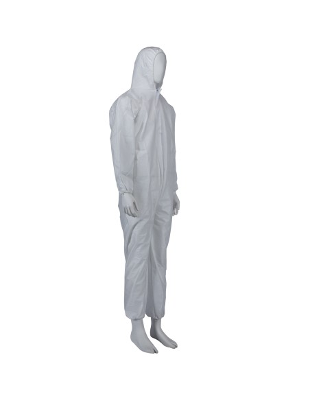 Protective Disposable Coverall Hooded Paint Suit for Safety and Comfort | KSEIBI