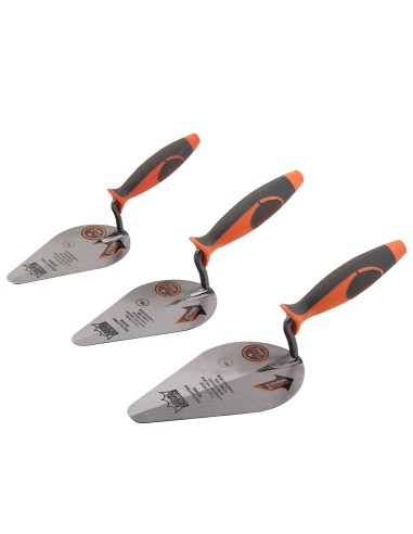 Paleta de albañilería patrón walby/ProGrip para trabajos profesionales | KSEIBI