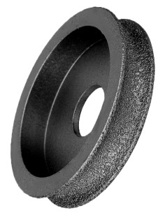 Vakuum-Gelötetes Diamant-Profilrad – Voll-Bullnose