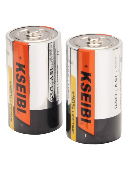 Long-lasting Alkaline Battery D/LR20-2PCS for High-Performance Devices | KSEIBI