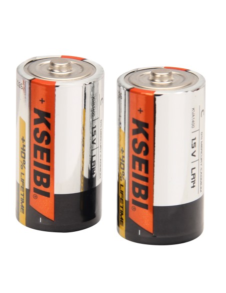 Long-lasting Alkaline Battery C/LR14-2PCS for High Performance Devices | KSEIBI