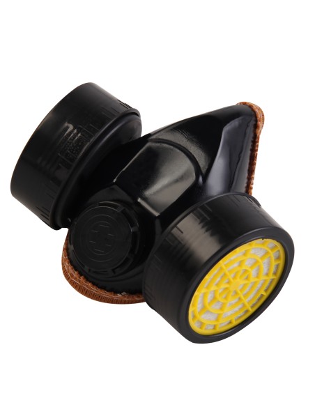 Respirador químico doble para protección industrial | KSEIBI