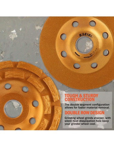 High-Quality Diamond Cup Wheel for Smooth Grinding | KSEIBI