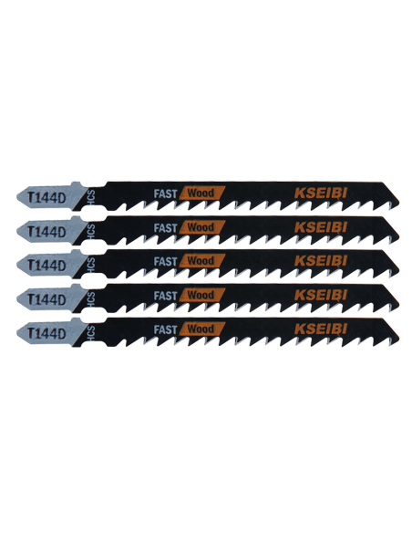 高品質なジグソーブレード Tシャンク 5本組 T144D | KSEIBI