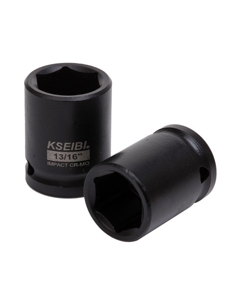 Hochwertige Schlag-Stecknuss 1/2" Metrisch für Profis | KSEIBI