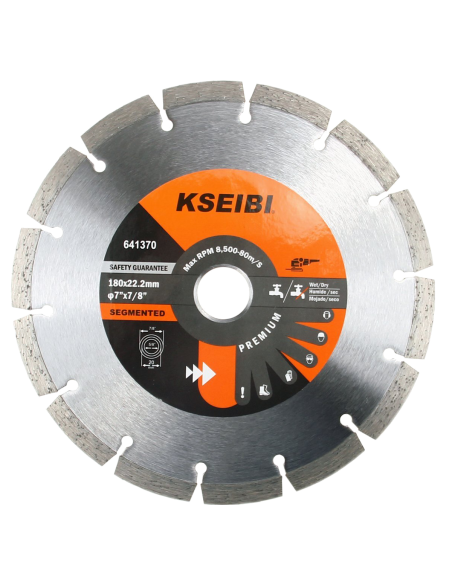 Discos de diamante prensados en caliente para corte de concreto | KSEIBI