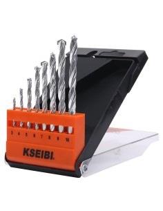 Steinbohrer-Sets/Kunststoffkoffer