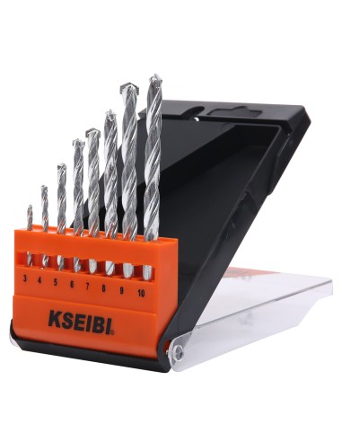 Conjunto de Brocas de Alvenaria Premium para Trabalhos Profissionais | KSEIBI