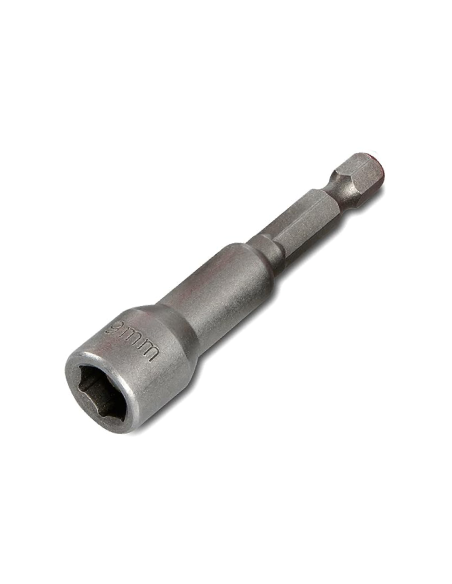 Ajustador magnético de tuercas 1/4" 65mm para un ajuste preciso | KSEIBI