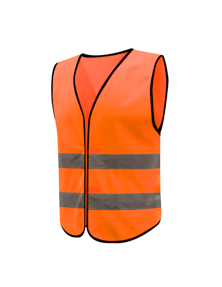 Gilet di sicurezza arancione per alta visibilità | KSEIBI
