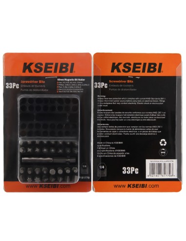 High-Quality Screwdriver Bit Set for DIY Projects and Home Repairs | KSEIBI