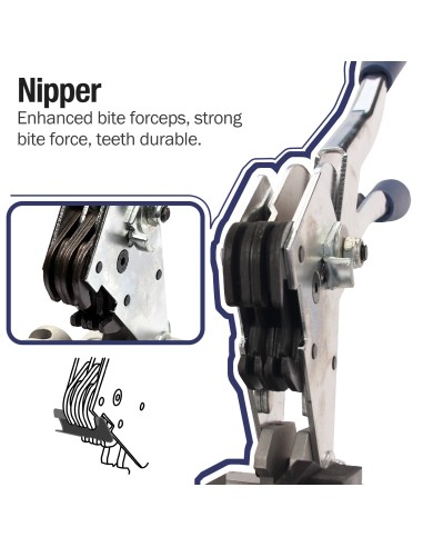 Heavy-Duty Steel Strapping Tool for Secure Packaging | KSEIBI