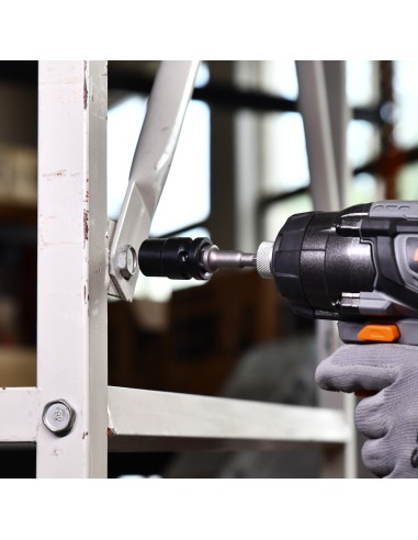 Conjunto de Adaptadores de Soquete para Furadeira - Transforme Sua Furadeira em uma Ferramenta Versátil | KSEIBI