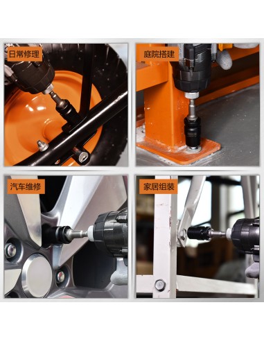 Upgrade Your Drill with Socket Drill Adapter Set for Effortless DIY Projects | KSEIBI