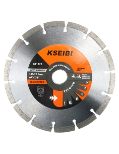 Disc diamantat sinterizat, segmentat