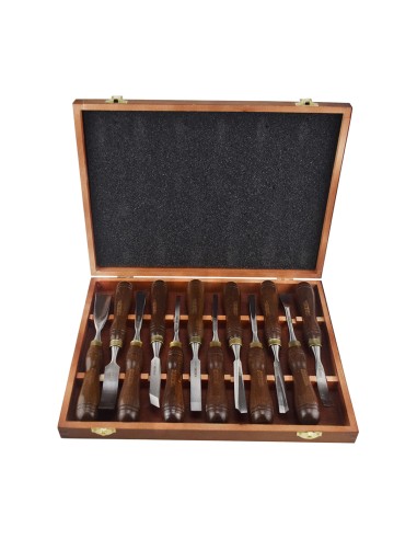 Kit de cinceles para tallado de madera de calidad premium | KSEIBI