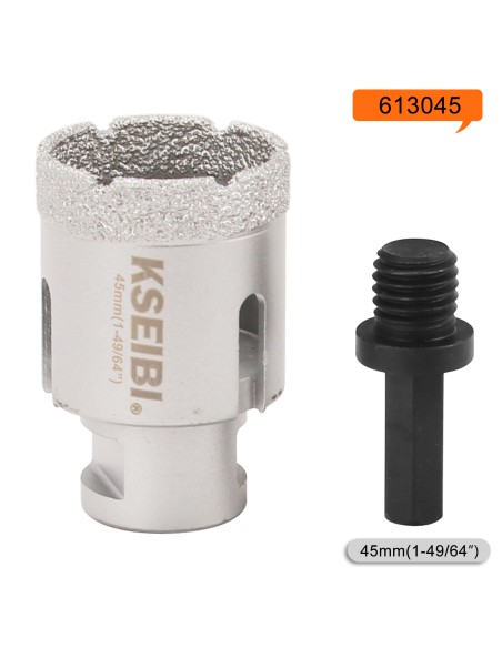 High-Quality Vacum Brazed Diamond Core and Saw Blades Set for Precision Cutting | KSEIBI