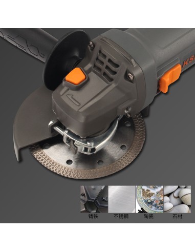 Ensemble nucléo diamant brasé et lames de scie - Qualité professionnelle | KSEIBI