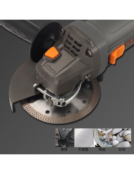High-Quality Vacum Brazed Diamond Core and Saw Blades Set for Precision Cutting | KSEIBI
