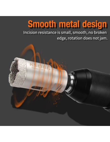 High-Quality Vacum Brazed Diamond Core and Saw Blades Set for Precision Cutting | KSEIBI