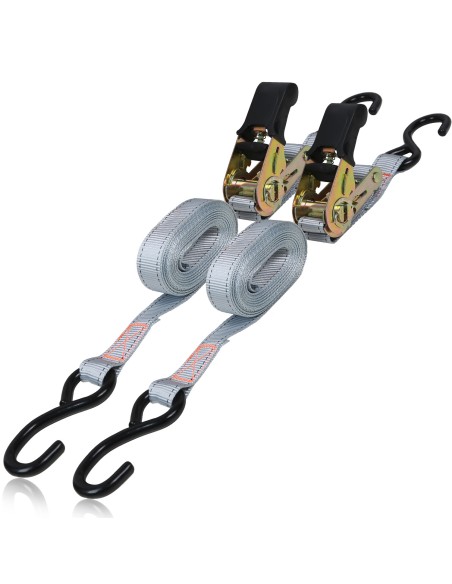 Heavy-Duty Ratchet Tie Down Set for Secure Cargo Transportation | KSEIBI