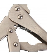 C-Clamp Locking Plier With Swivel Pads, Hand Tools & Pliers, heavy-duty swivel pad c-clamp locking pliers.