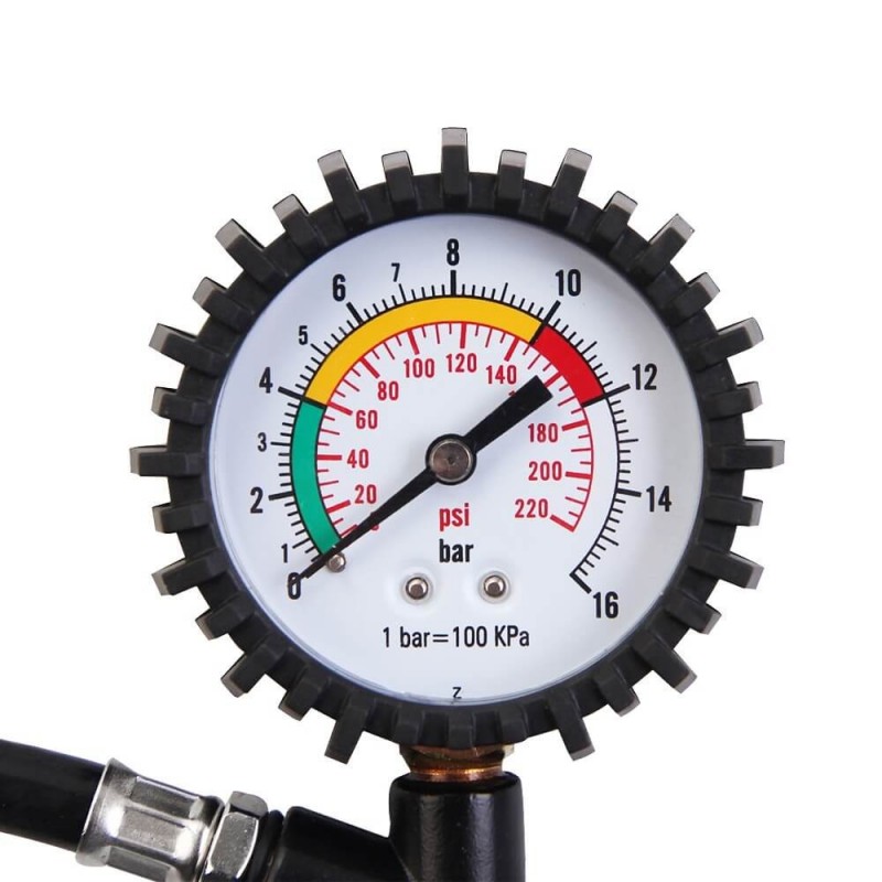 Tire Inflator with Gauge/Classic S, Air Tools & Accessories, pistol grip tire inflator with dial gauge.