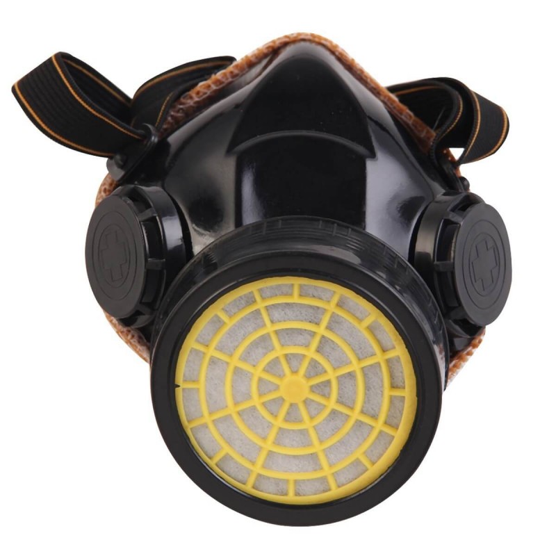 Chemical Respirator Single Filter, Safety Tools, plastic gas single filter, chemical respirator for adsorption of toxic gases.