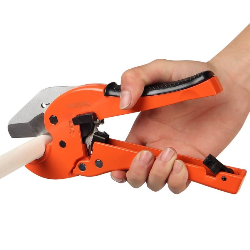 PVC Pipe Cutters, Hand Tools & Pliers, ratcheting hose & tube cutter.